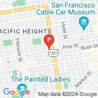View Map of 1682 Pine Street,San Francisco,CA,94109
